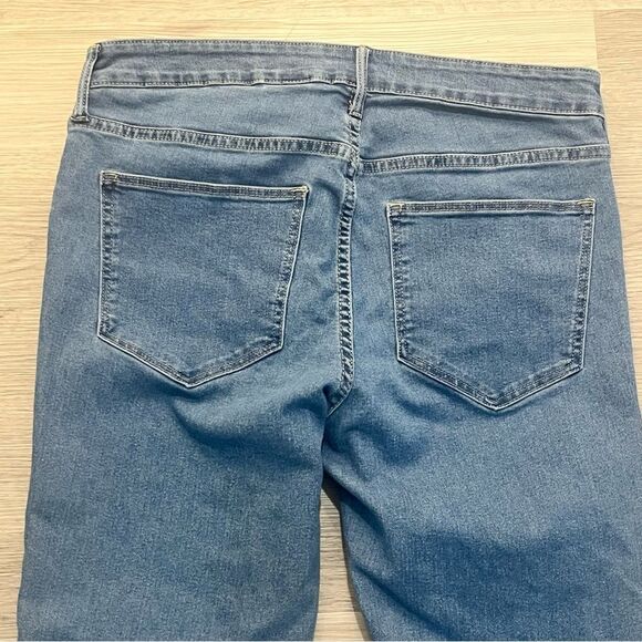 H&M Light Blue Skinny Ankle Jeans Size 33 - Picture 5 of 7